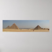 Egyptische Pyramides Poster (Voorkant)