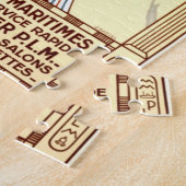  Egyptische reisillustratie Kunst Legpuzzel (Zijkant)