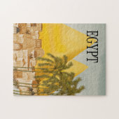 Egyptische reisposter Jigzaag Puzzle Legpuzzel (Horizontaal)