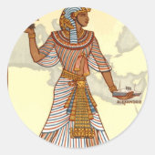 Egyptische Reizen Sticker (Voorkant)