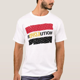 Egyptische revolutie t-shirt