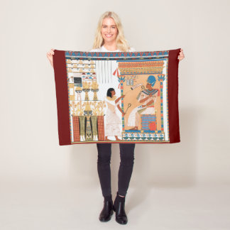 Egyptische Royal Design Fleece Blanket
