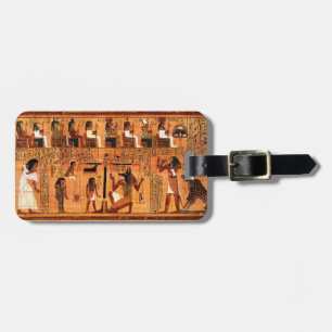 Egyptische Royal Papyrus Bagagelabel