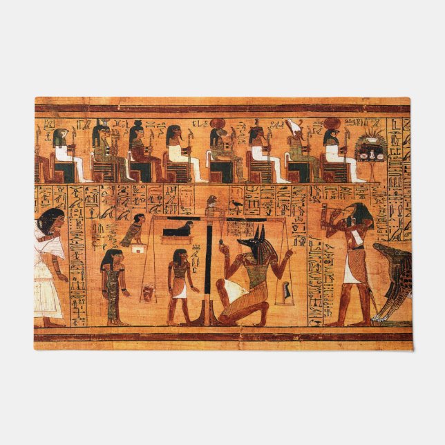 Egyptische Royal Papyrus Deurmat (Voorkant)