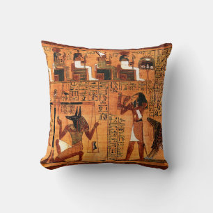 Egyptische Royal Papyrus Kussen