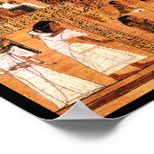 Egyptische Royal Papyrus Poster (Hoek)