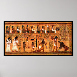 Egyptische Royal Papyrus Poster