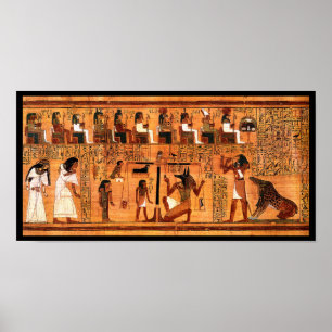 Egyptische Royal Papyrus Poster