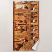 Egyptische Royal Papyrus Strandlaken (Voorkant)
