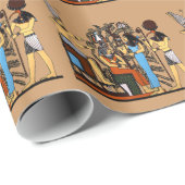 Egyptische Royalty Cadeaupapier (Rol Hoek)