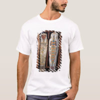 Egyptische sarcofaag bekleed met hiërogliefen (p