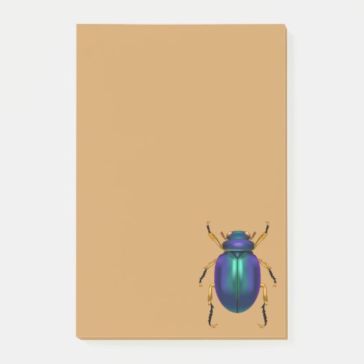 Egyptische Scarab Beetle Post-it® Notes (Voorkant)