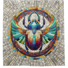 Egyptische Scarab Kever - Mozaïekkunst