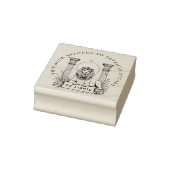 Egyptische Sphinx Custom Name Ex Libris Stamp Rubberstempel (Stempel)