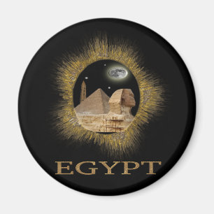 Egyptische Sphinx Gifts Magneet