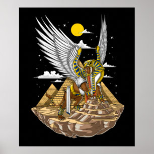 Egyptische Sphinx Pyramids Poster