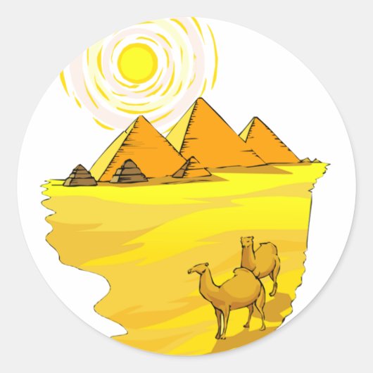 Egyptische Sticker (Voorkant)