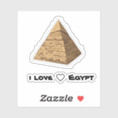 Egyptische Stickers en labels (Vel)
