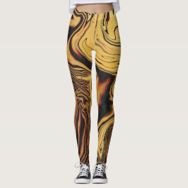 Egyptische stijl Abstracte kleur ontworpen Leggings