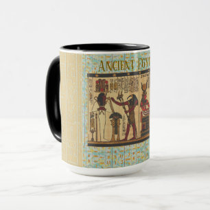 Egyptische stijl, Oude Egyptische vintage cultuur Mok