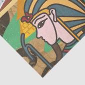 Egyptische stijl tissuepapier (Detail)