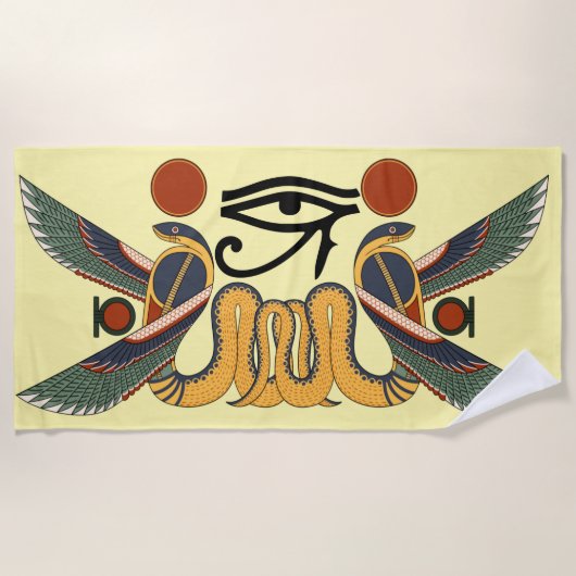 Egyptische strandlakens (Voorkant)