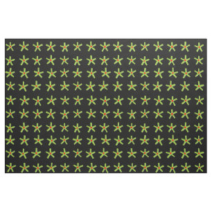 Egyptische Style Star Pattern v2 - zwart Stof
