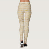 Egyptische symbolen II Leggings (Achterkant)