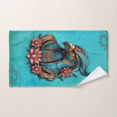 Egyptische valk God. Bad Handdoek (Handdoek)