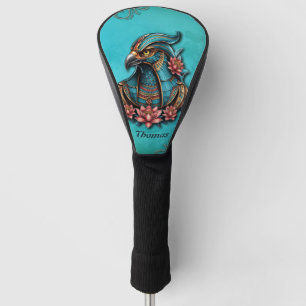 Egyptische valk God. Golfheadcover