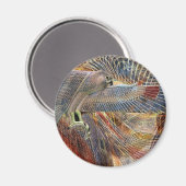 Egyptische valk magneet (Voorkant / Achterkant)