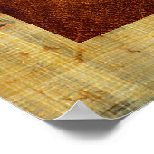 Egyptische valk poster (Hoek)