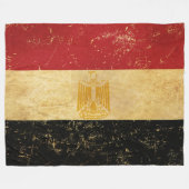 Egyptische Vintage Fleece Deken (Voorkant (Horizontaal))