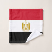 Egyptische vlag bad handdoek (Wasdoekje)