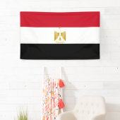 Egyptische vlag Banner (Insitu)