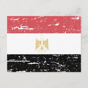  Egyptische vlag Briefkaart