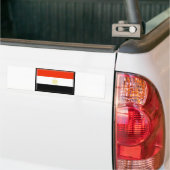 Egyptische vlag bumpersticker (Op Truck)