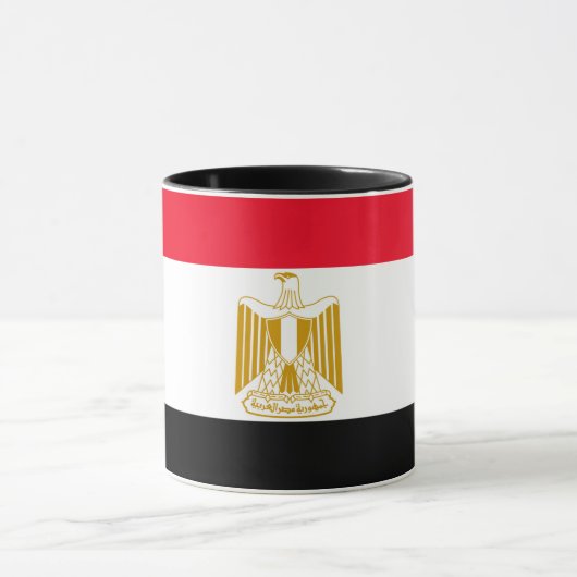 Egyptische vlag combo mok (Midden)