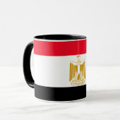 Egyptische vlag combo mok (Voorkant links)