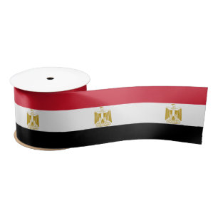 Egyptische vlag en reizen, vakantie/sport lint