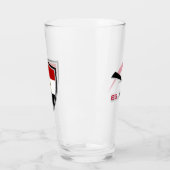 Egyptische vlag glas (Links)