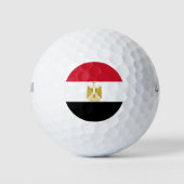 Egyptische vlag golfballen (Voorkant)