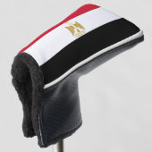Egyptische vlag golfheadcover (3/4 voorkant)