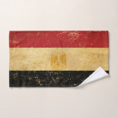 Egyptische vlag  Grunge Bad Handdoek (Handdoek)