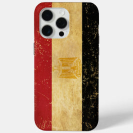 Egyptische vlag  Grunge iPhone 15 Pro Max Hoesje