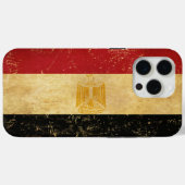 Egyptische vlag  Grunge Case-Mate iPhone Case (Achterkant (horizontaal))