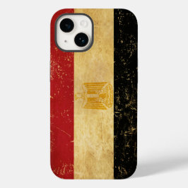Egyptische vlag  Grunge Case-Mate iPhone 14 Hoesje