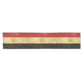 Egyptische vlag  Grunge Korte Tafelloper (Horizontaal)