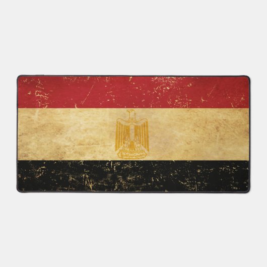 Egyptische vlag  Grunge ontwerp Bureaumat (Voorkant)
