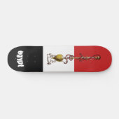 Egyptische vlag hookah skateboard (Horizontaal)